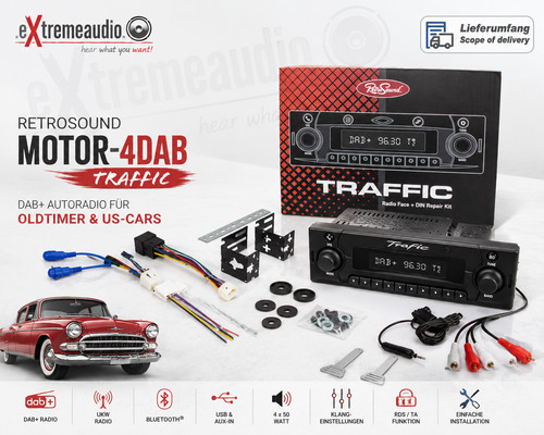 Kit autoradio retrosound - kit,