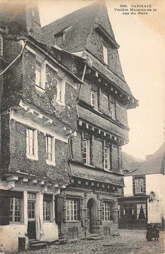 Carhaix vieilles maisons de - carhaix,