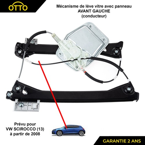Lève vitre electrique - lève-vitre, avant