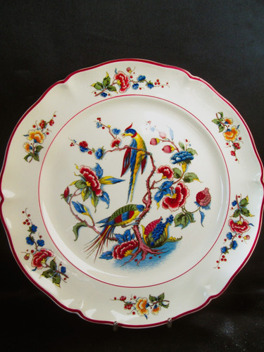 Assiette plate faience - assiette,