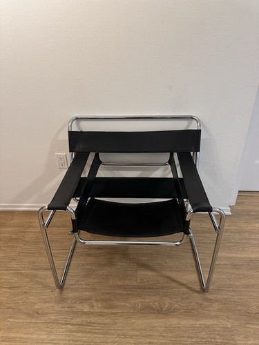 Modern black chair - black,