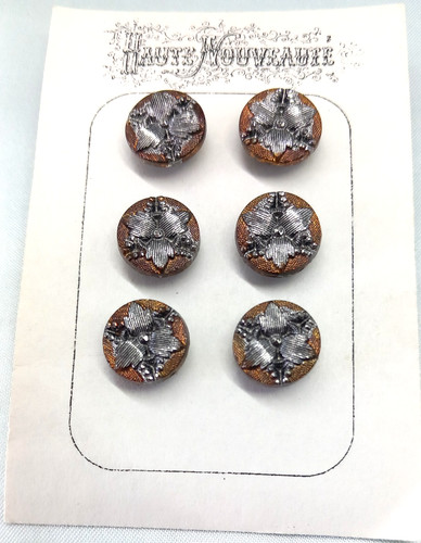 Boutons verre emailles - ,