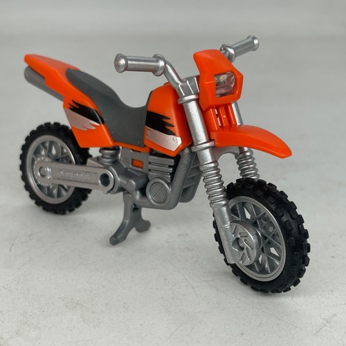 Playmobil moto trial - playmobil, orange