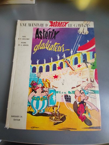 Astérix gladiateur dernier - astérix,