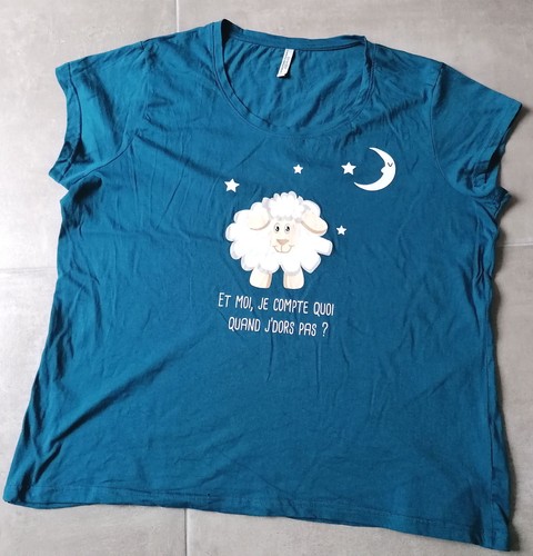 Haut pyjama femme taille - de,