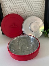 824⚜️ Antique Yalacta Pyrex Glass Yogurt Maker, Vintage Aluminum