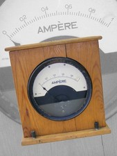 Ancien Appareil De Mesure Analogique Multimètre Voltmètre Ampermètre