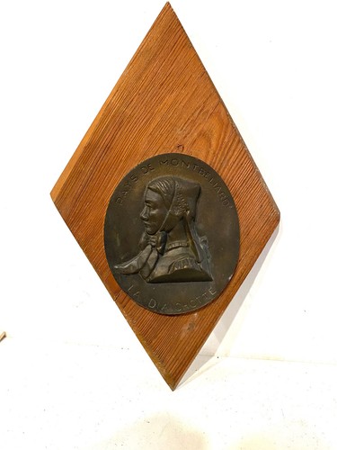 Ancienne plaque fonte - plaque, en