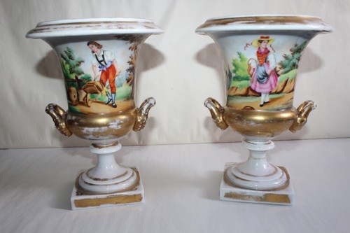 Paire vases médicis - paire, en