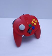 Nintendo 64 HORI PAD MINI N64 Original Officia Red Controller JAPAN Tested Work