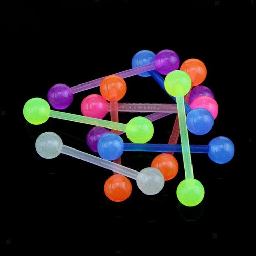 20pcs acrylique lumineux bille - 20pcs,