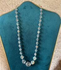 Collier ancien perles en chute
