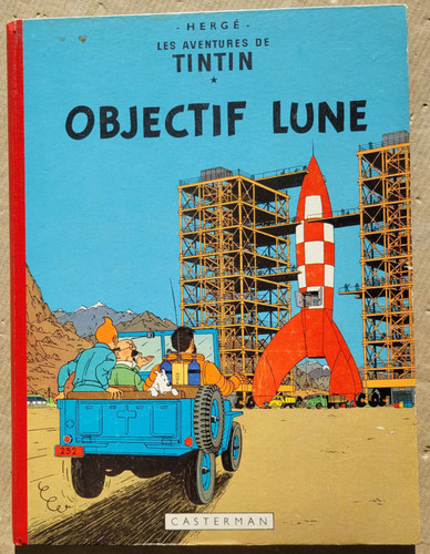 Tintin objectif lune - tintin,