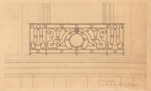 Dessin architecte fin - dessin, d'un