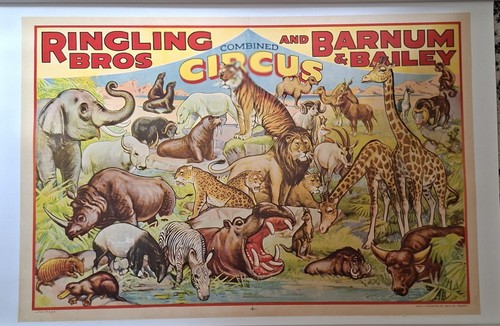 Affiche ancienne cirque