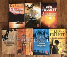 Lot 7 livres KEN FOLLETT
