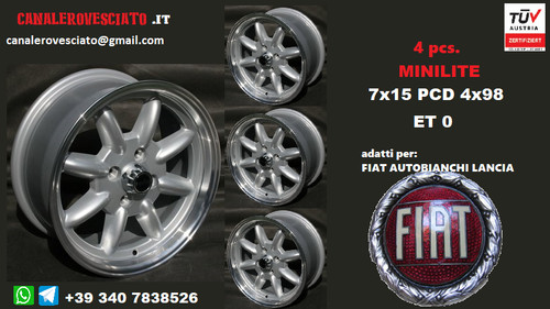 Jantes minilite 15 pouces - 4,
