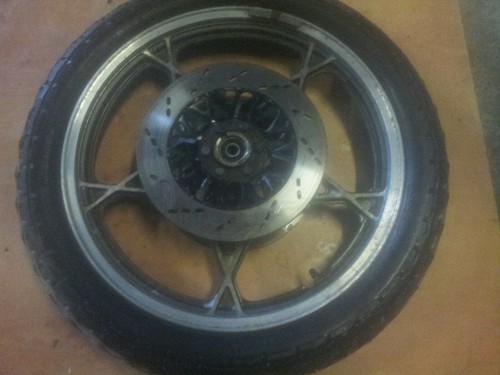 Roue jante avant complete - roue,