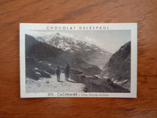 Chocolat Delespaul Vignette n° 570 - Cachemire : Une haute vallée