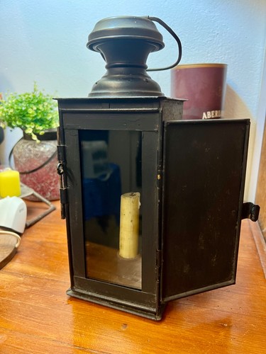 Ancienne grande lampe metal - grande, a