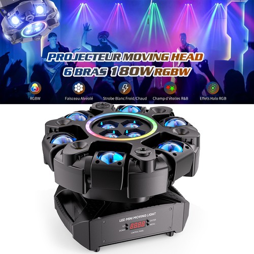 180w lyre led rgbw bras - 6,