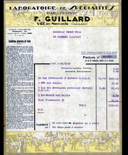 VIRE (14) LABORATORY-FACTORY of MATERIAL for DAIRY "Ets F. GUILLARD" in 1940