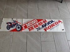 affiche HONDA XL600L 1982 1983