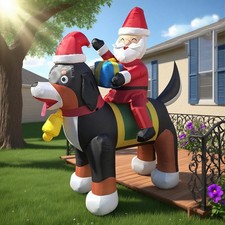 Décoration de Noël gonflable