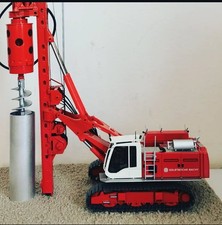 liebherr 1:50 pole drilling machine with original box