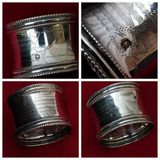 ROND de SERVIETTE ARGENT