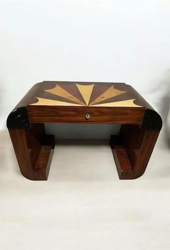 Bureau art déco bois - bureau,