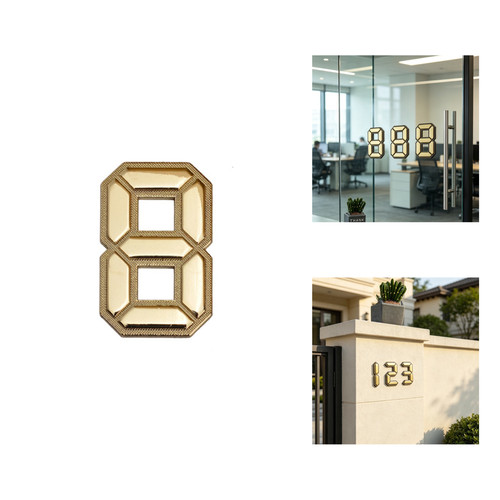 Numéros maison métal - maison,