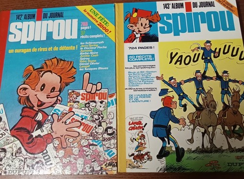 Spirou recueils 142 et - et, 143