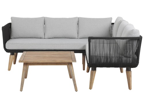 Salon jardin gris - jardin,