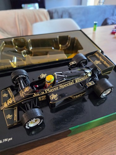 Lotus renault 97t ayrton - f1,