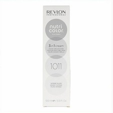 Coloration Permanente en Crème Revlon Nutri Color 1011 - Intense Silver Nº 10