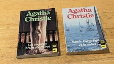 Agatha Christie French 2 PB Lot: Les enquetes d'Hercule Poirot, Marple, Pyne