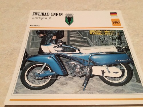 Carte moto zweirad union dkw - carte,