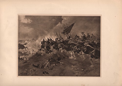 Antique militaire imprimé - militaire,
