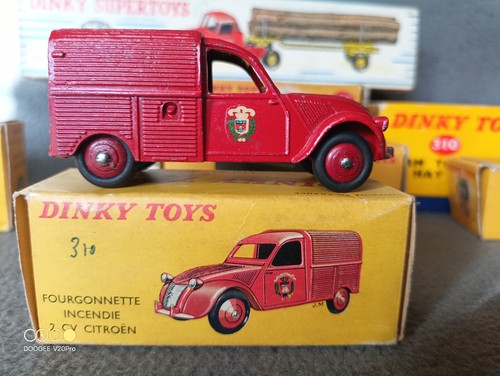 Dinky toys citroen 2cv - dinky,