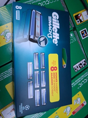 Lot lames gillette - 8, mach3.