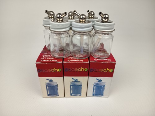 2 oz paasche glass - 6,