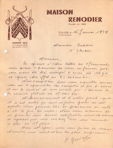 Toulouse lettre maison - toulouse,