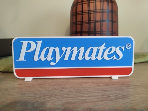 Enseigne playmates exposer - enseigne, à