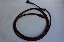 HERMES Fouet Cuir tressé