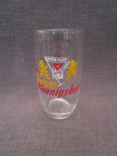 Verre a bière publicitaire