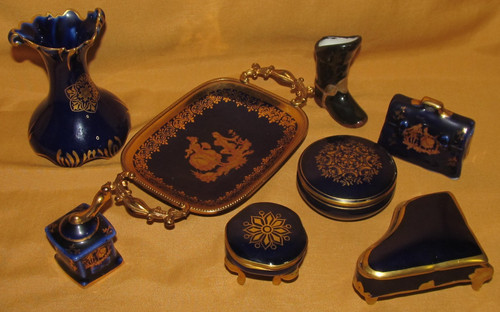 Lot objets miniatures - lot,