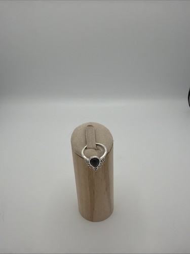Bague argentée goutte - argentée,