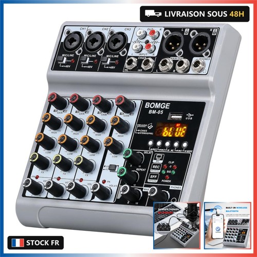 Bomge table mixage audio - mixage,