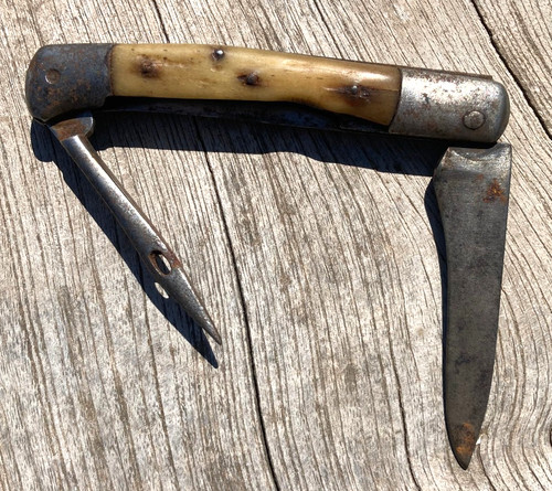 Couteau poche ancien - de,